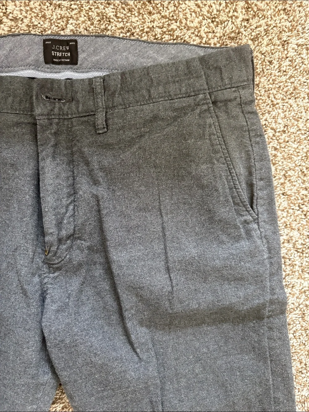 J crew stretch slim pants. Size 32*34
